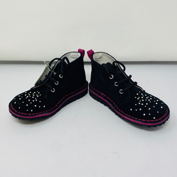 PRIMIGI**Black Suede Booties w/Diamonds**US 8 $89 - Picture 4 of 7